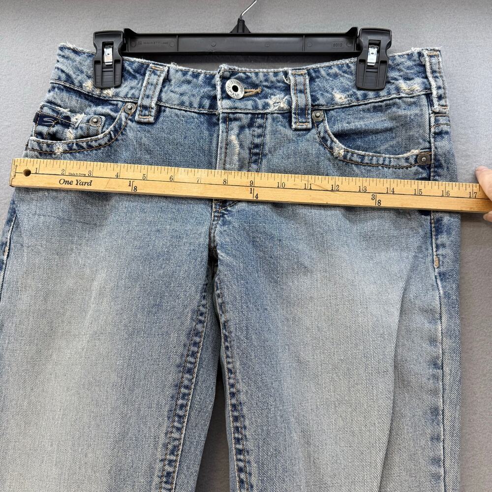 Silver Jeans Women's 28x33 (6) Light Blue Blaze Flare Vintage Preppy Normcore - Picture 12 of 15